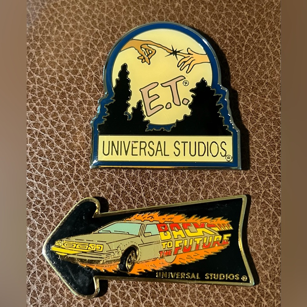 Vintage Universal Studios metal magnets